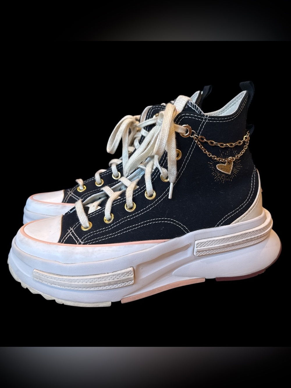 Converse Run Star Legacy CX Platform High Valentine's Day 2023 Sneakers Womens 7